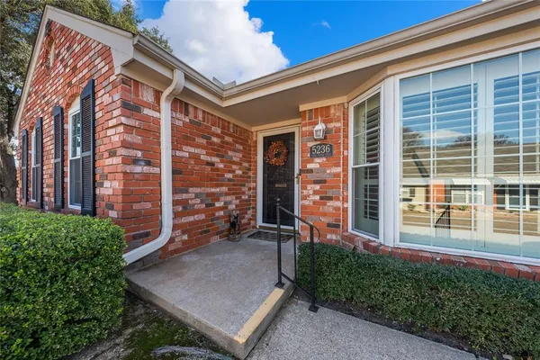 front view of a house with a porch