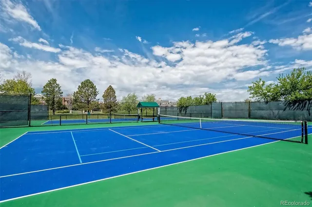 a view of a tennis court