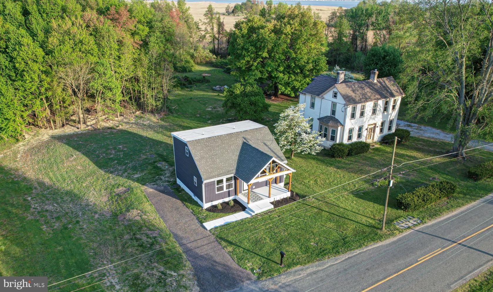 455 Fort Mott Road Pennsville, NJ 08070 - Photo 60 of 97 Drone Exterior Left Side