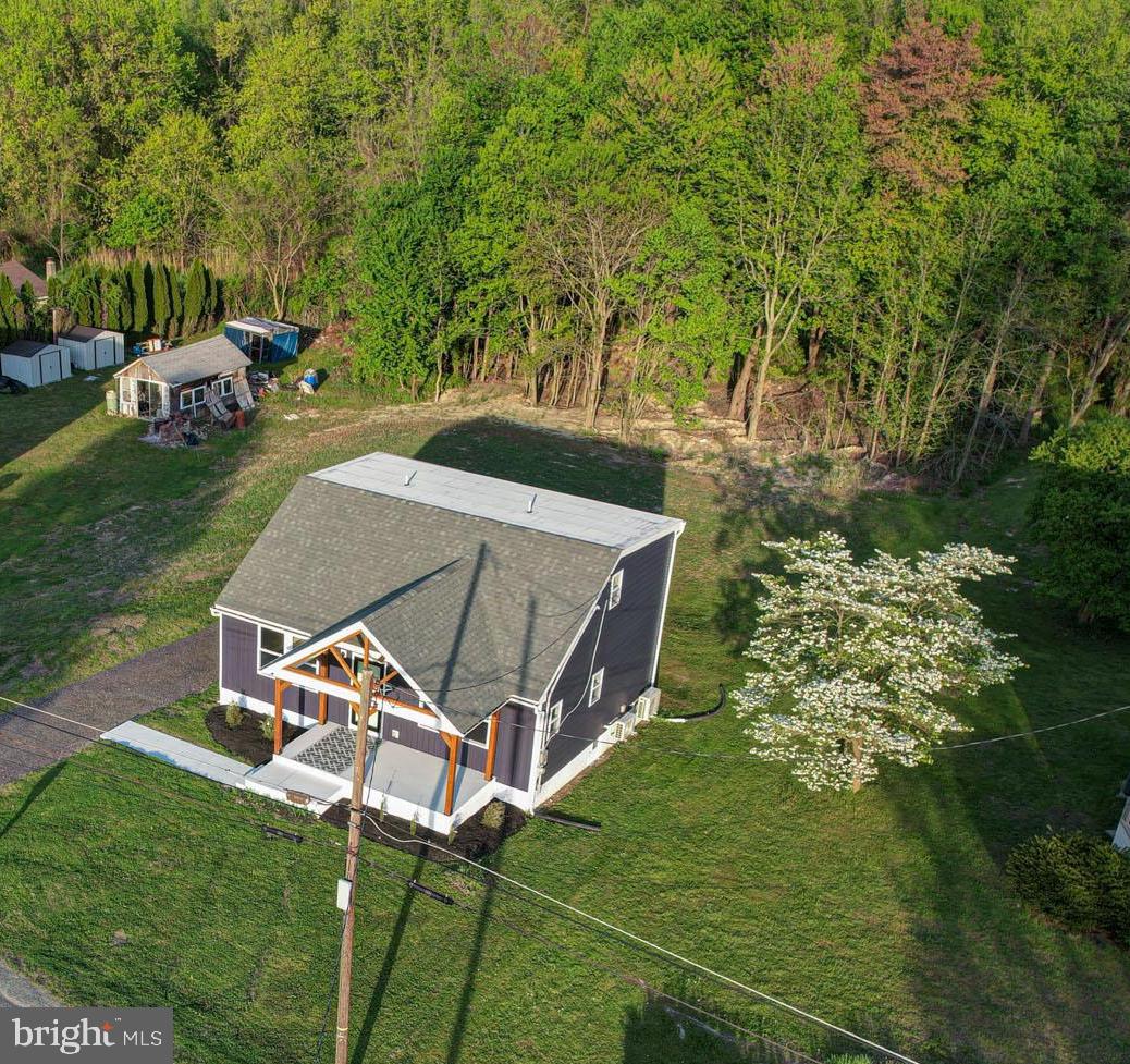 455 Fort Mott Road Pennsville, NJ 08070 - Photo 62 of 97 Drone Exterior Right Side