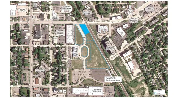 a bird view of a multi story building