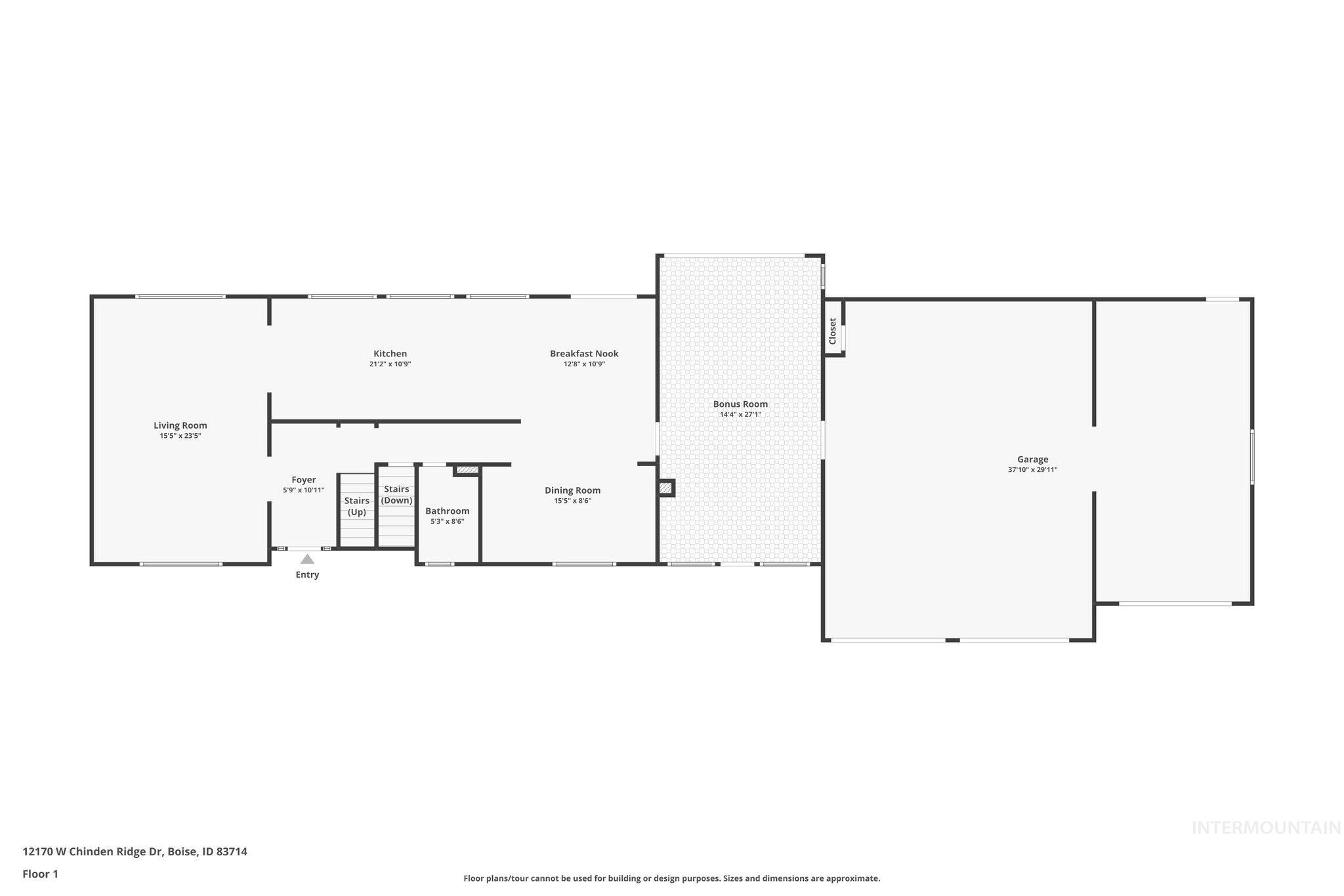 12170 Chinden Rdg Drive Boise, ID 83714 - Photo 44 of 47 View of room layout