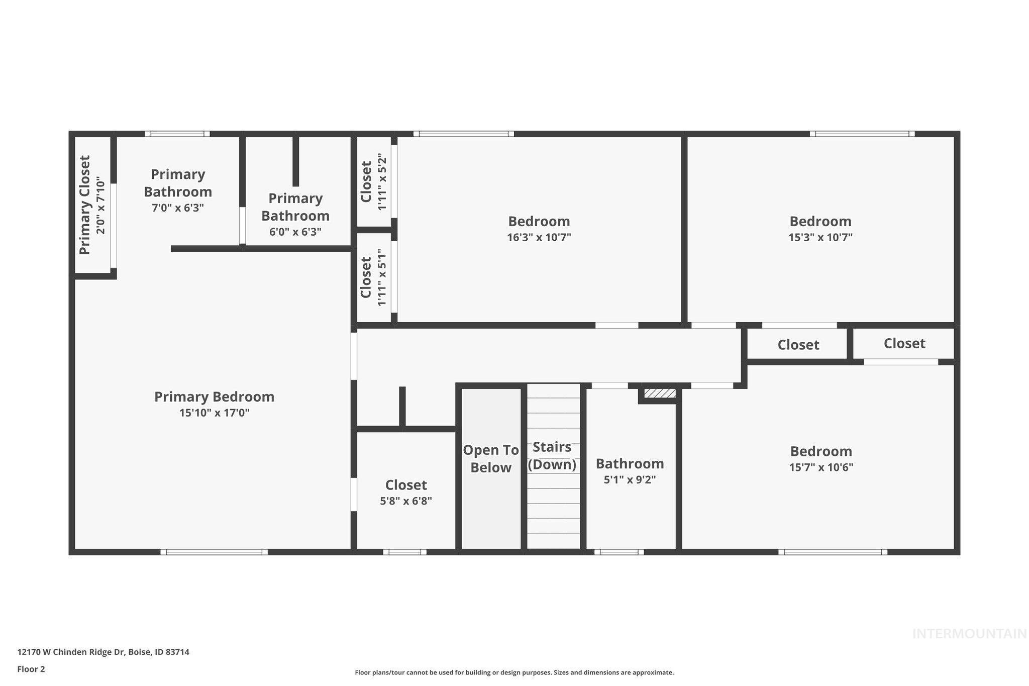 12170 Chinden Rdg Drive Boise, ID 83714 - Photo 45 of 47 View of room layout