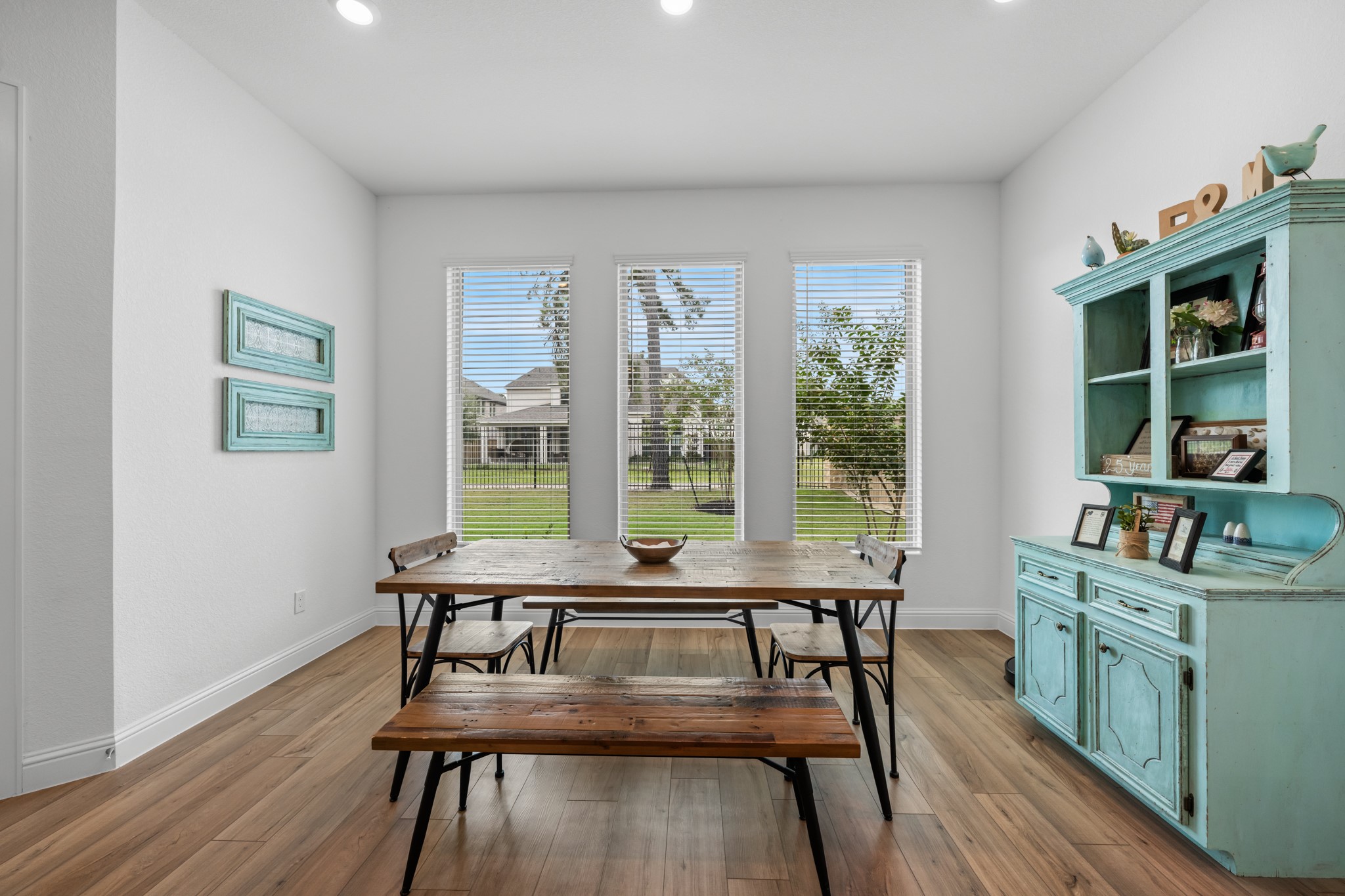 22014 Gateway Arch Drive Porter, TX 77365 - Photo 12 of 27 a view of a workspace with furniture and a window