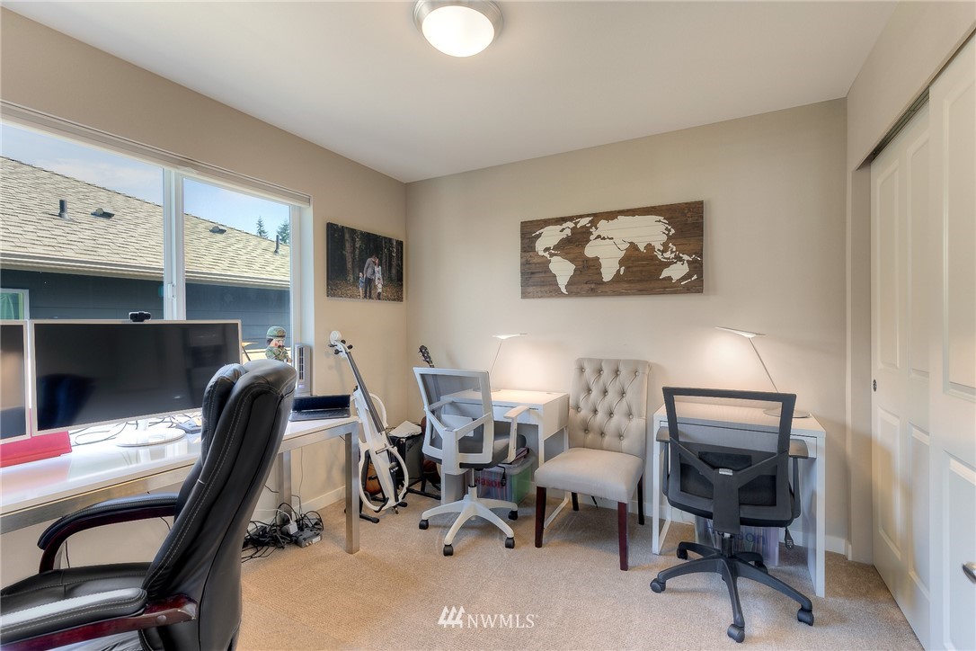 26 175th Place Southwest Bothell, WA 98012 - Photo 24 of 27 a view of a workspace with furniture and a window