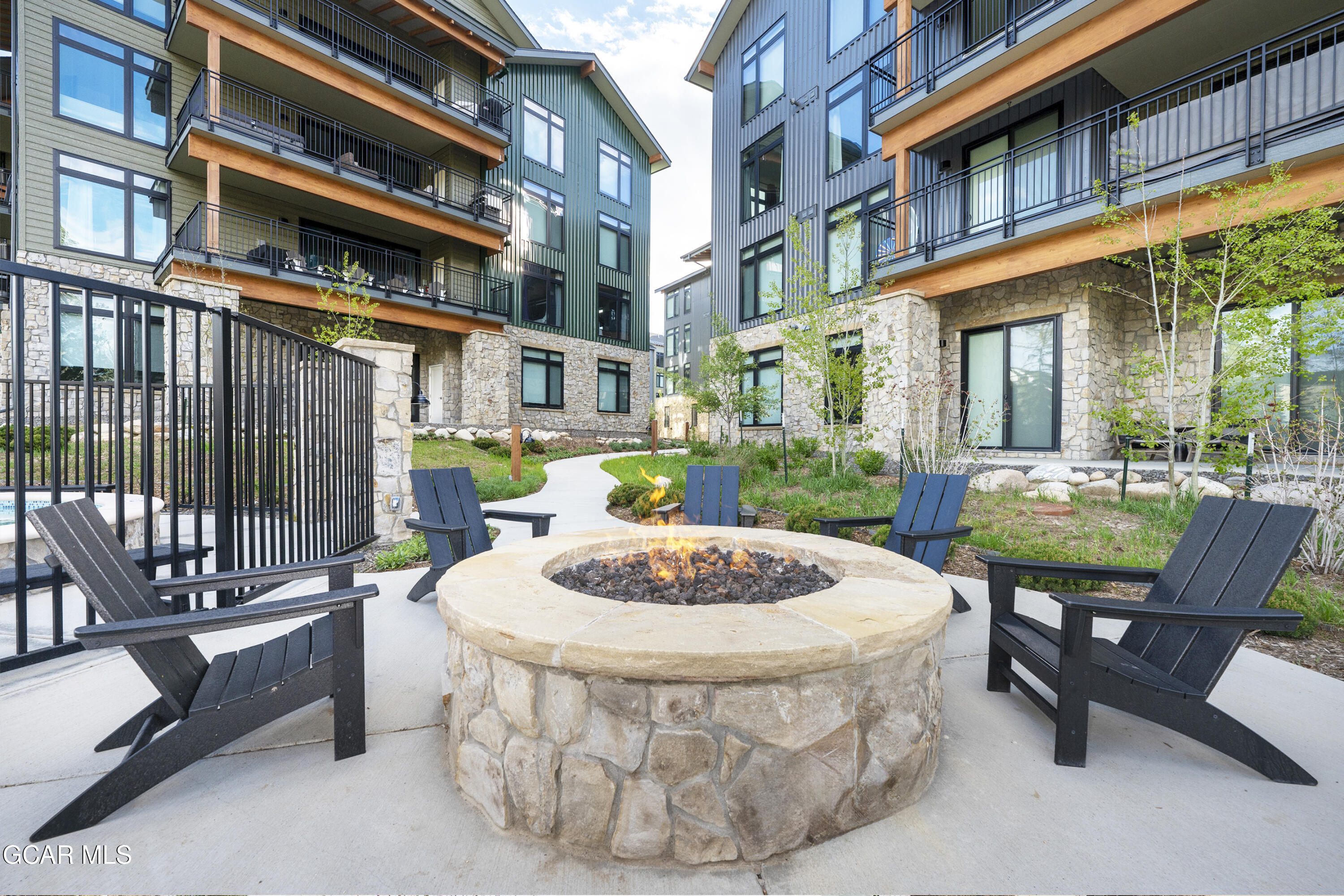 144 Ski Idlewild Road, Unit 2203 Winter Park, CO 80482 - Photo 39 of 45 Common Fire Pit Area