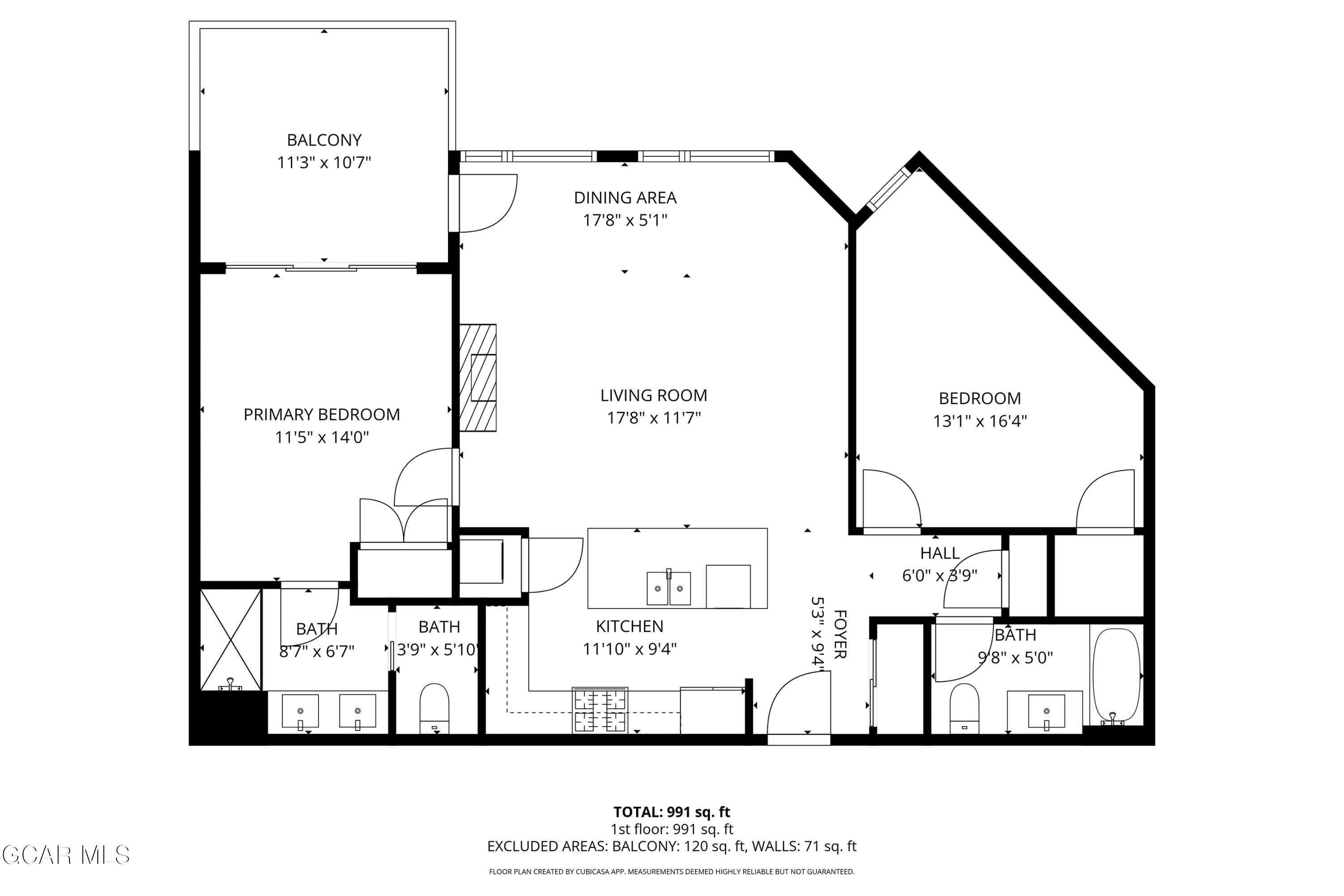 144 Ski Idlewild Road, Unit 2203 Winter Park, CO 80482 - Photo 45 of 45 Floor Plan