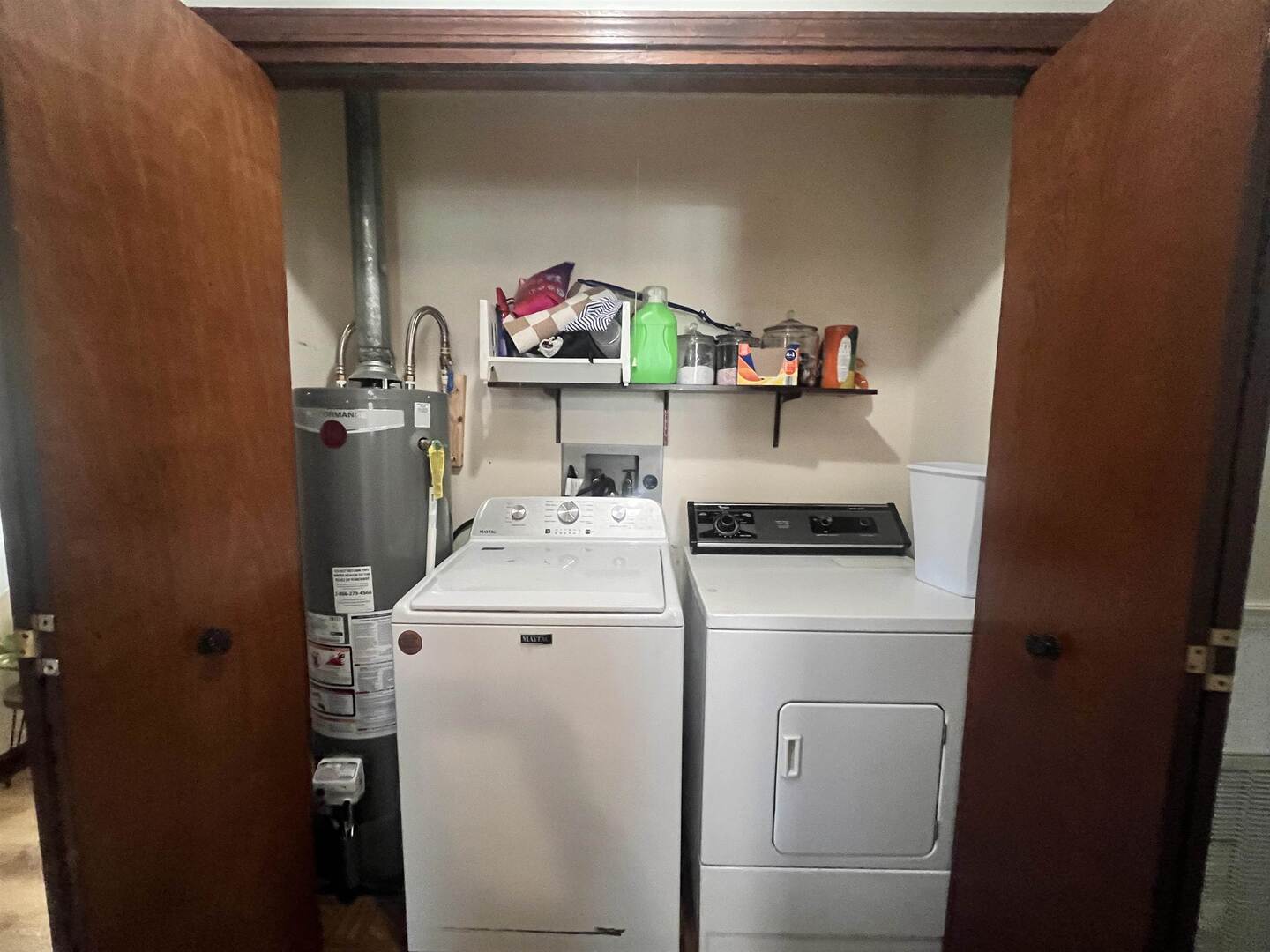 212 East 19th Street Metropolis, IL 62960 - Photo 27 of 30 a utility room with dryer and washer