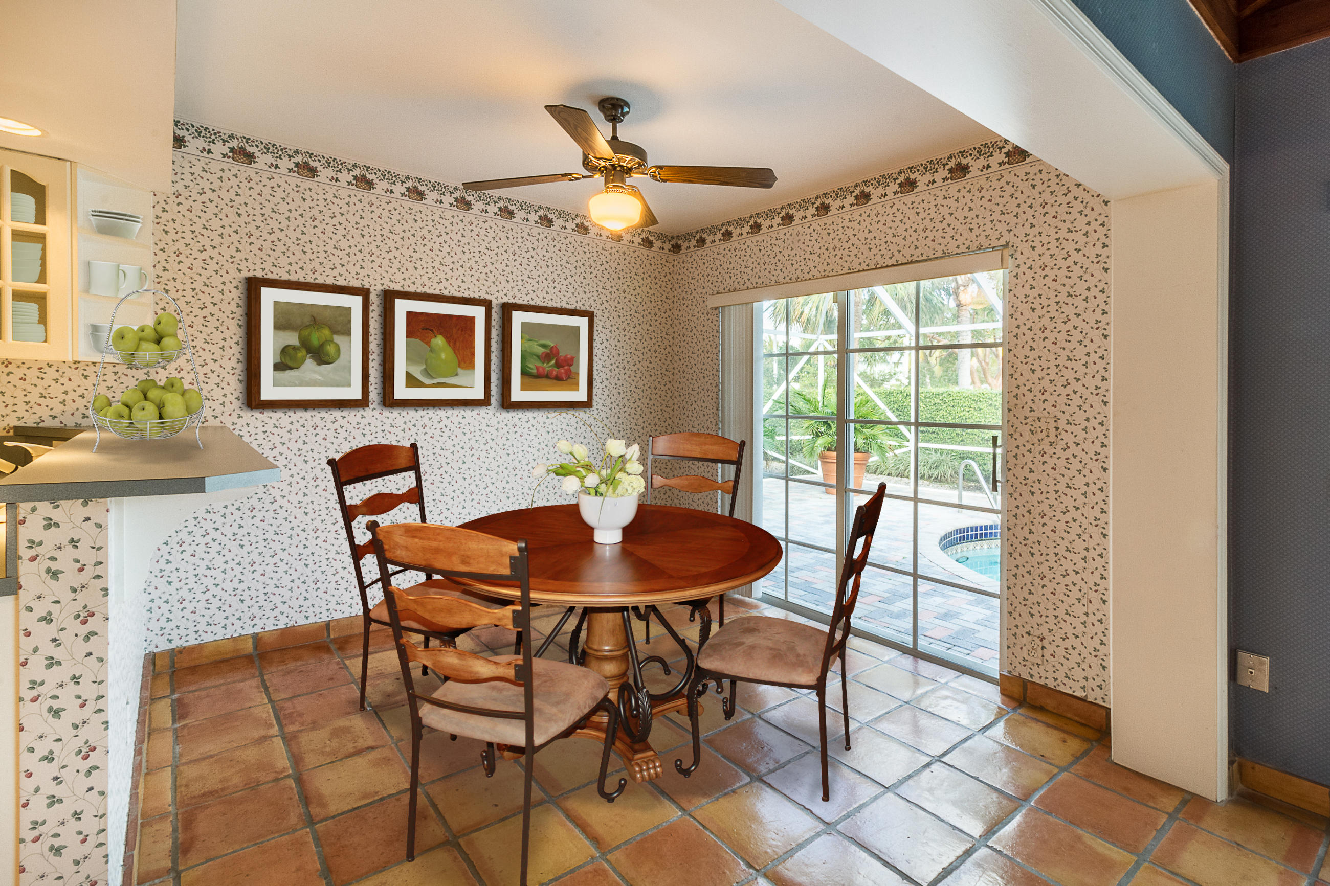 801 Northeast 5th Street Boca Raton, FL 33432 - Photo 13 of 32 Breakfast Room Furnished