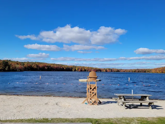 a view of outdoor space with ocean view