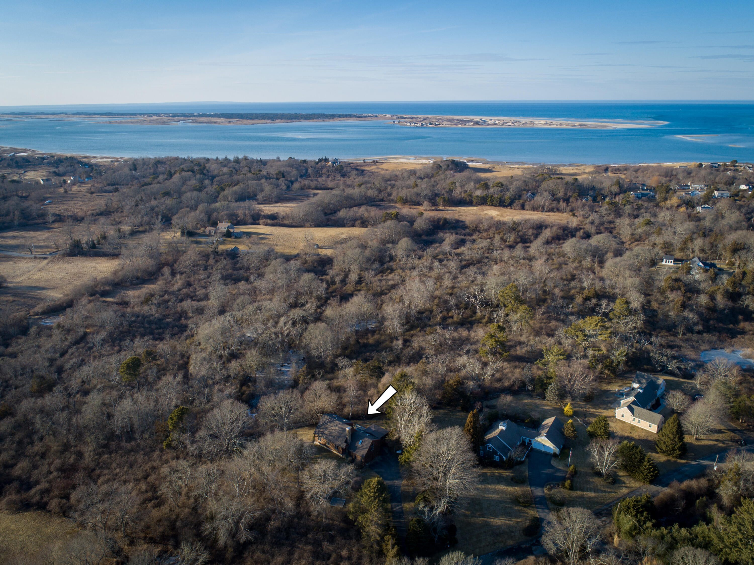 45 Cove Lane Cummaquid, MA 02630 - Photo 2 of 24 Arial facing North West