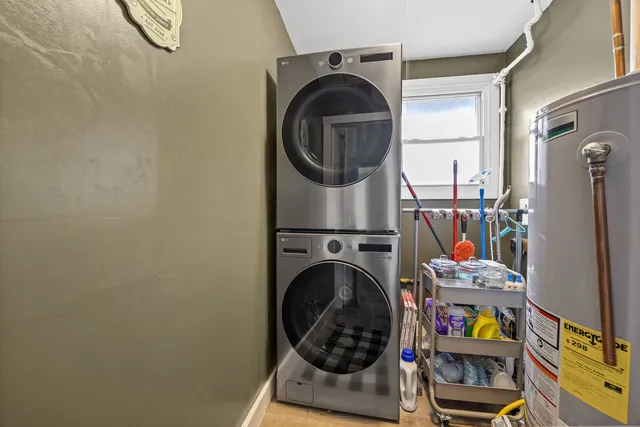 a house with trees in front of it