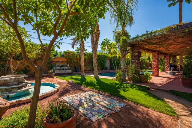 a view of outdoor space and yard