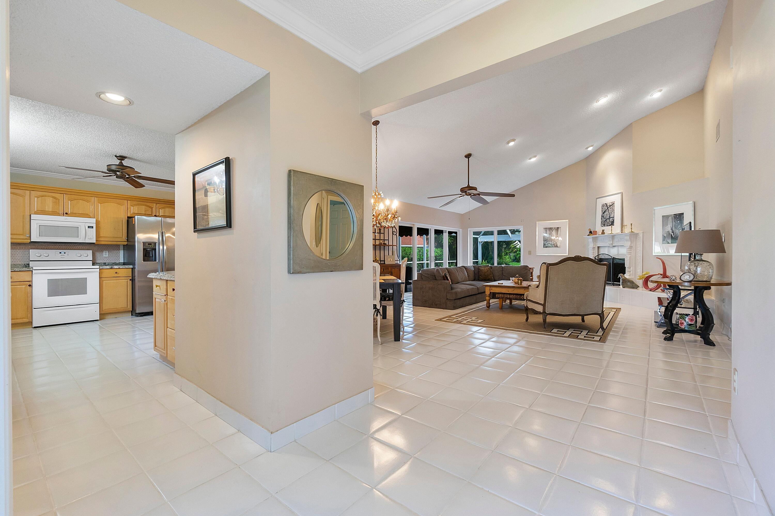275 Northwest 69th Street Boca Raton, FL 33487 - Photo 13 of 34 boca lake liv and foyer