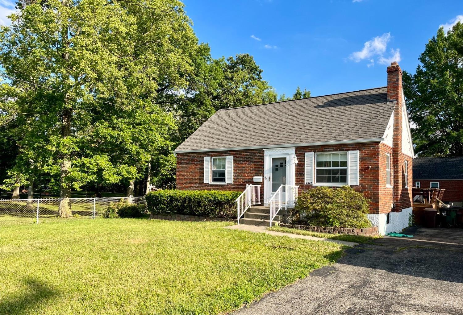 4547 Hunt Road Blue Ash, OH 45242 - Photo 2 of 8 Solid brick cape cod. 3 or 4 bedroom options. Or large 2nd floor bedroom w/lounge/office space.