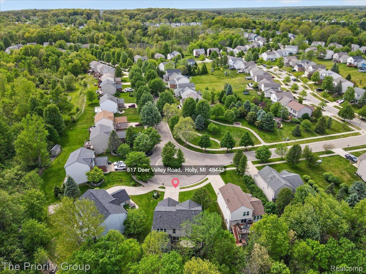 517 Deer Valley Road Holly, MI 48442 - Photo 60 of 61 Aerial perspective of the community