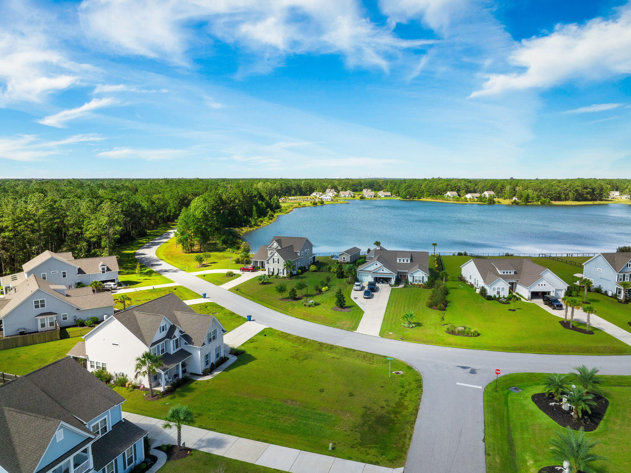 101 Box Girder Road Huger, SC 29450 - Photo 39 of 50 Sunset is over the lake