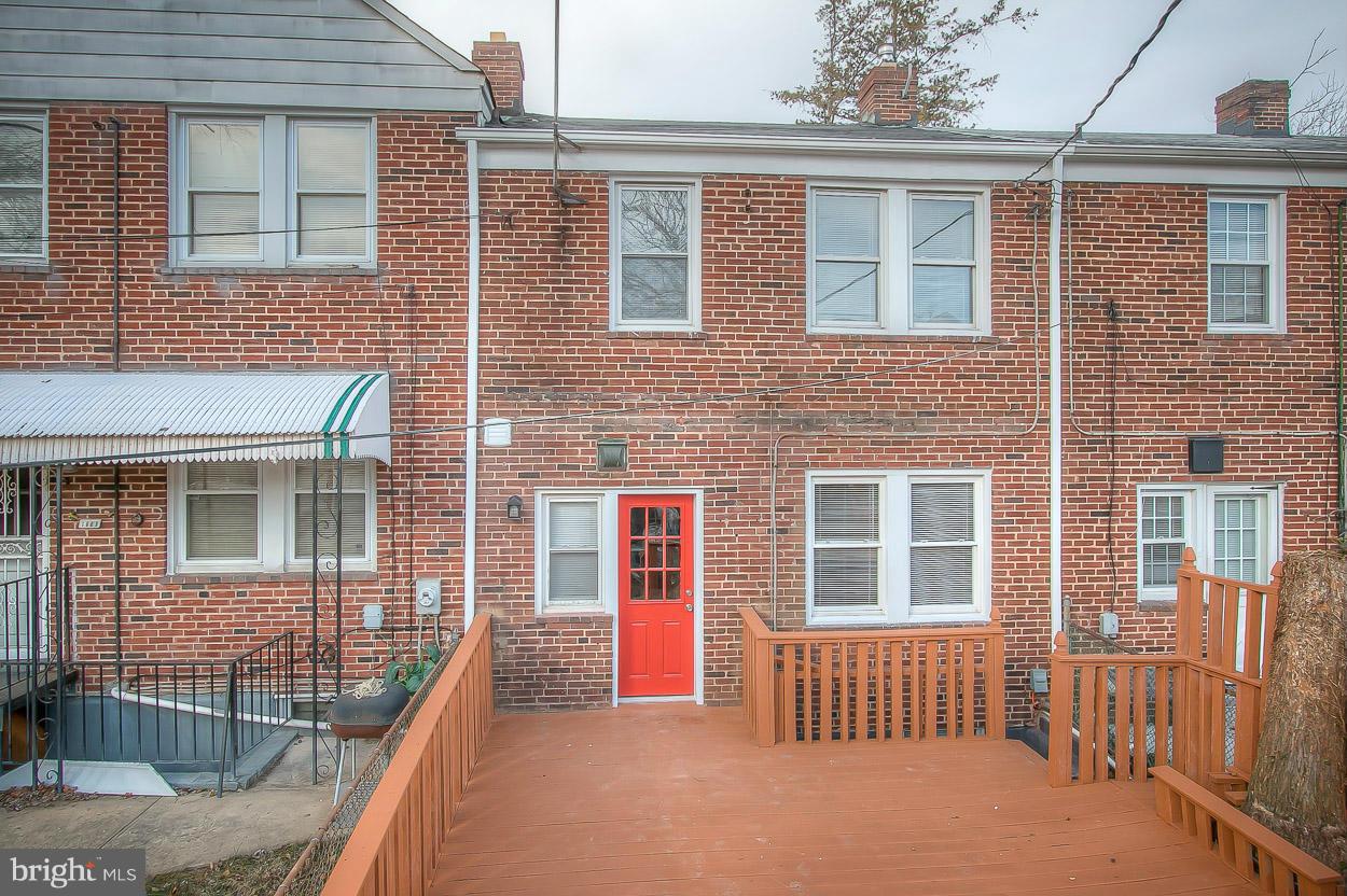 1611 Northgate Road Baltimore, MD 21218 - Photo 2 of 19 Exterior (Rear)