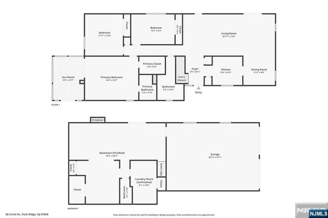 $725,000 | 36 Circle Drive, Park Ridge, NJ 07656