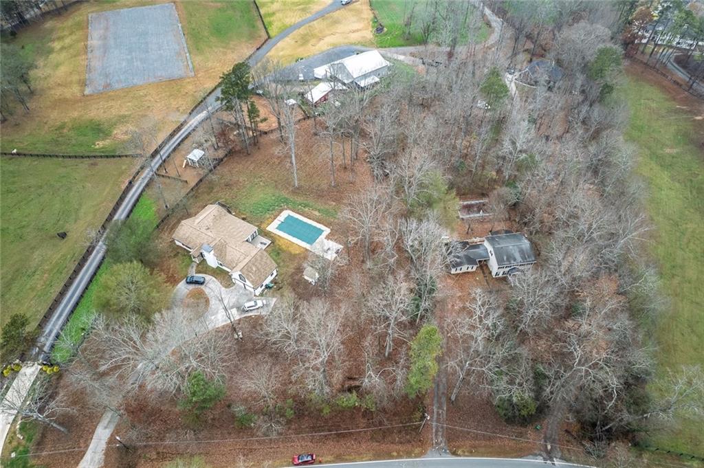 325 Ranchette Road Alpharetta, GA 30004 - Photo 12 of 25 an aerial view of a house with outdoor space