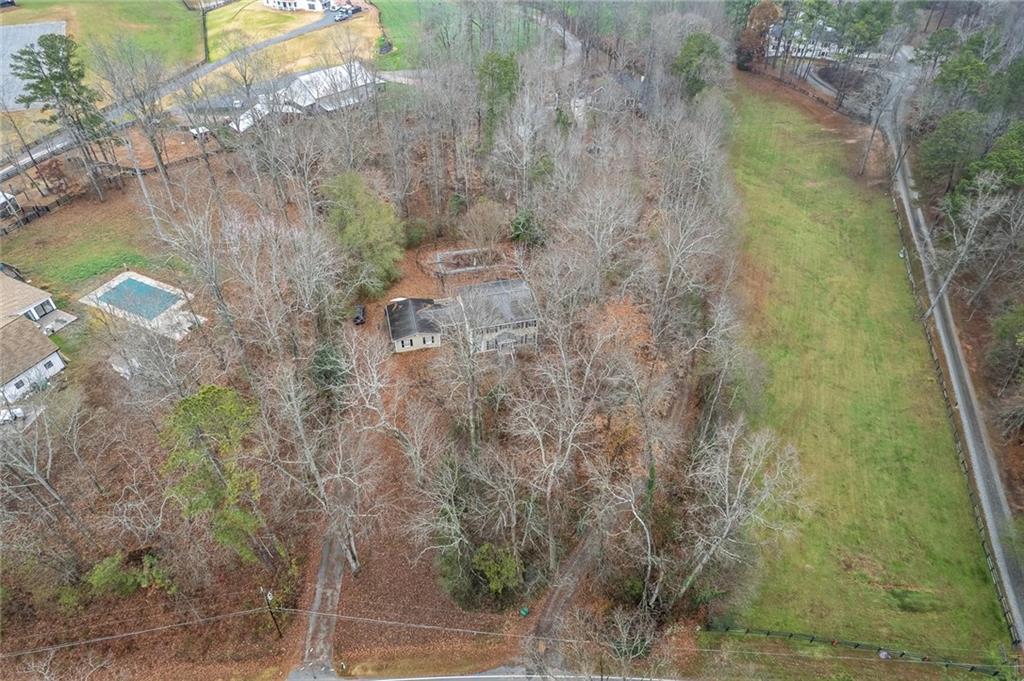 325 Ranchette Road Alpharetta, GA 30004 - Photo 21 of 25 a aerial view of a residential houses with yard