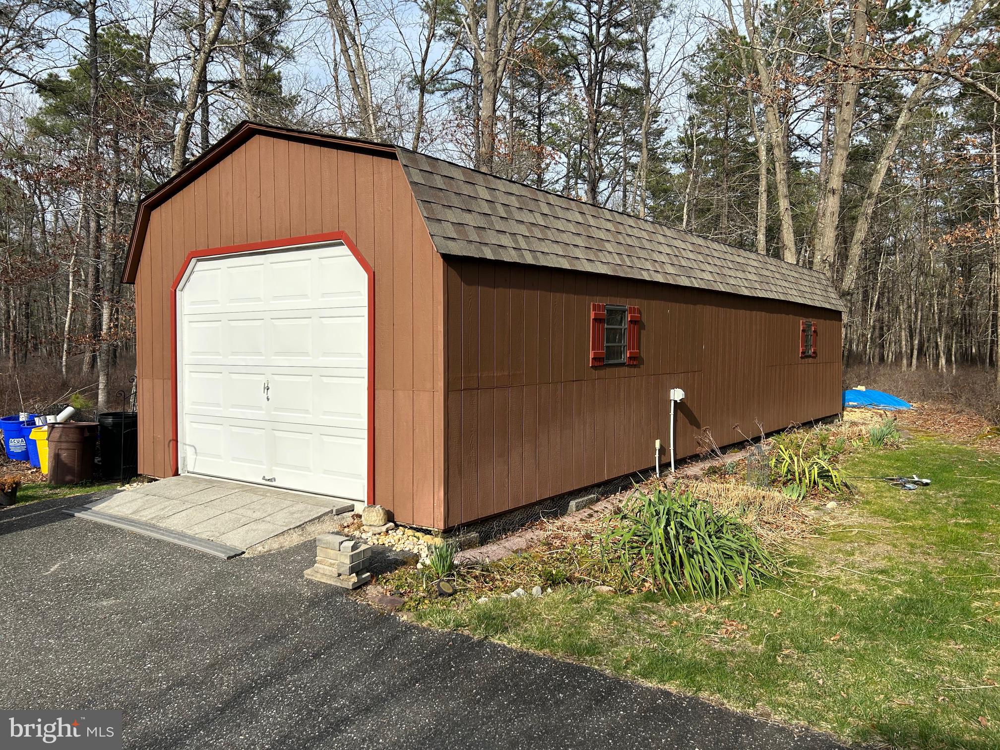 827 Weymouth Road Buena, NJ 08310 - Photo 12 of 41 Charming storage shed in serene woods.