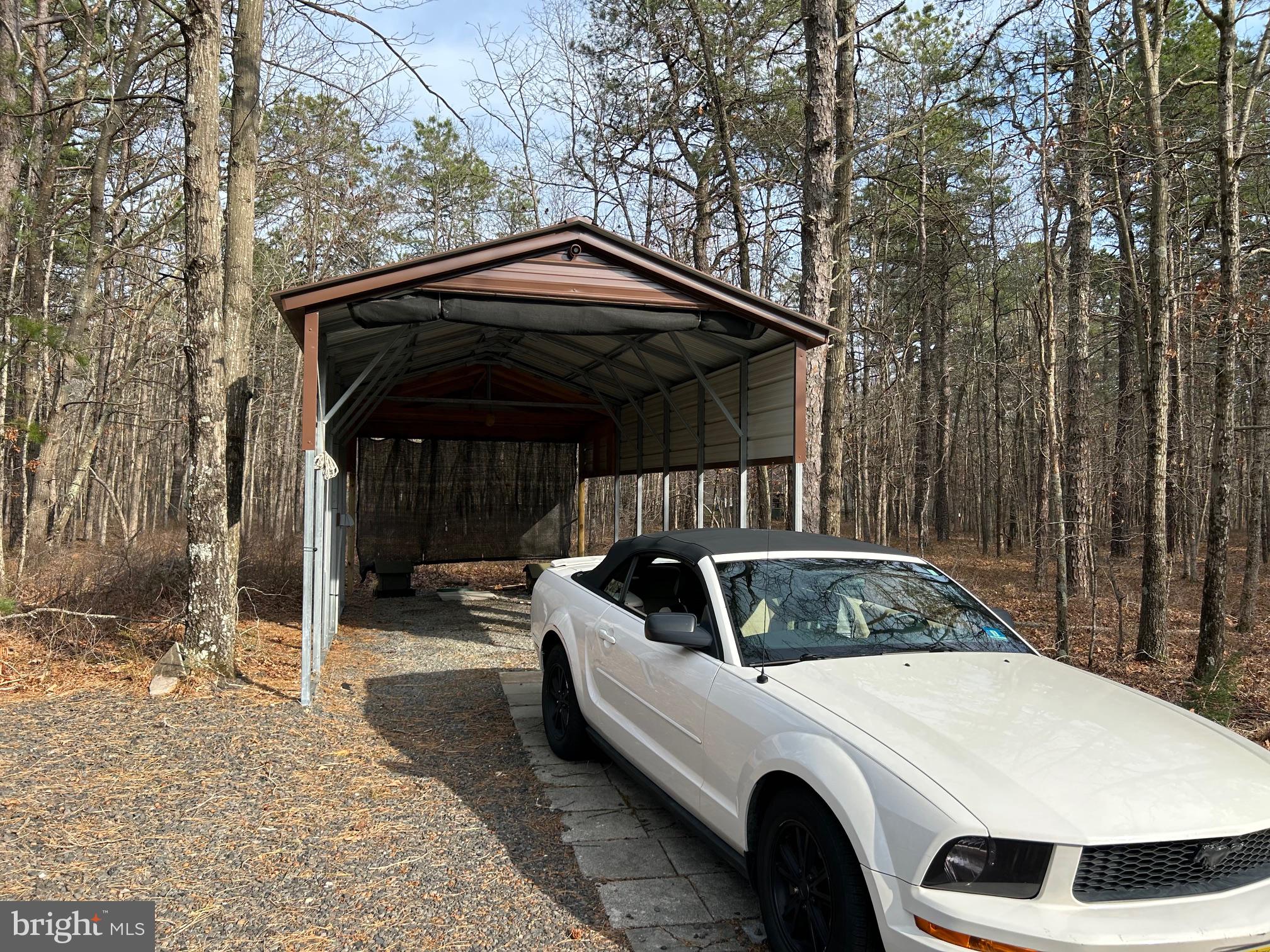 827 Weymouth Road Buena, NJ 08310 - Photo 13 of 41 Charming carport in serene woods.