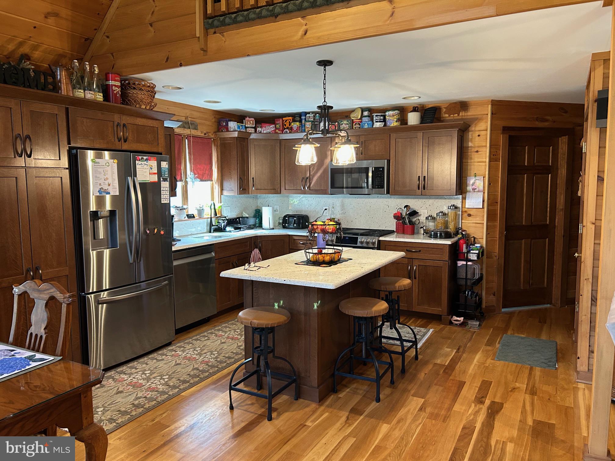 827 Weymouth Road Buena, NJ 08310 - Photo 23 of 41 Warm wooden kitchen with rustic charm.