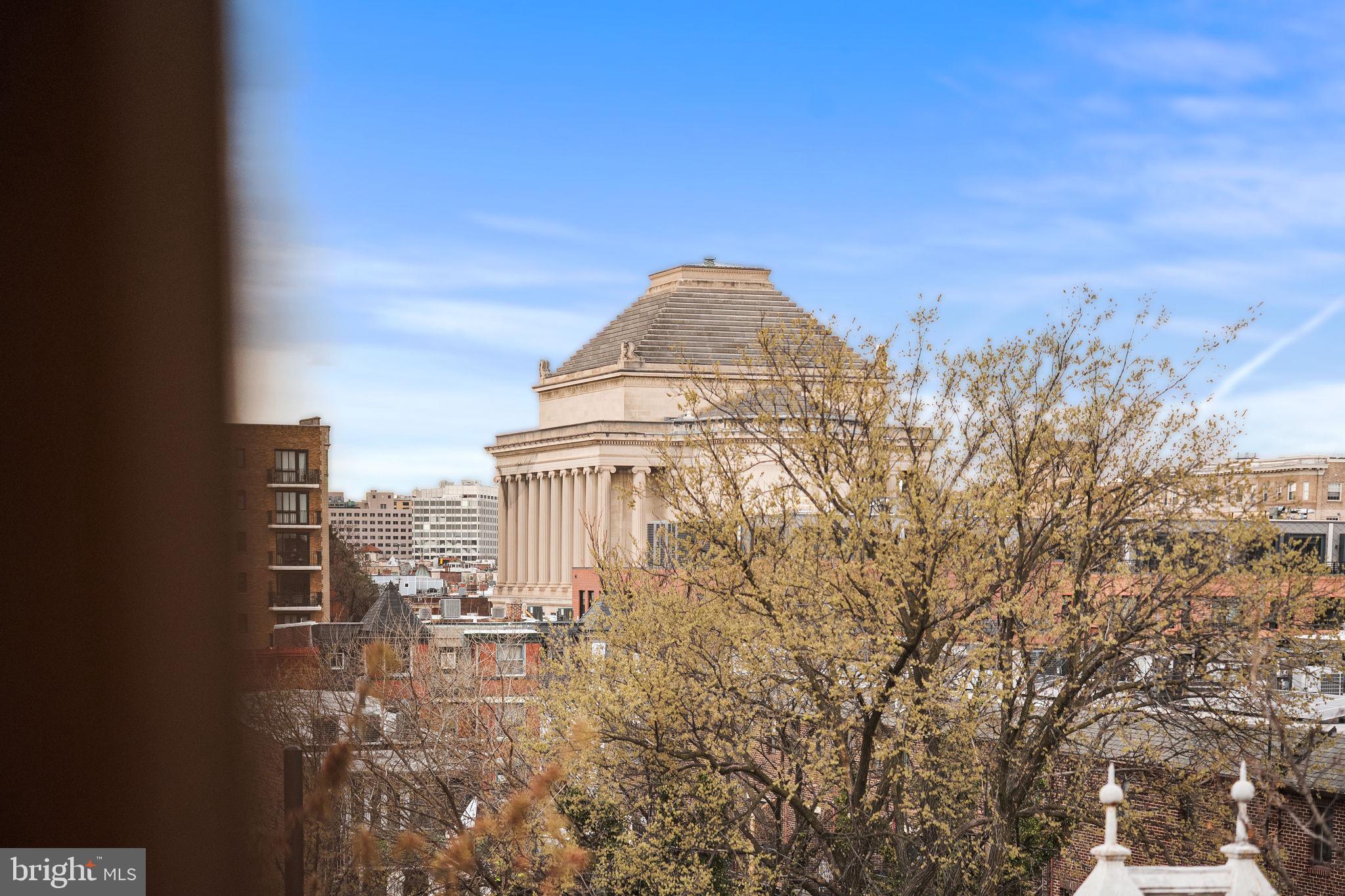 1423 R Street Northwest, Unit 402 Washington, DC 20009 - Photo 9 of 37 Private Balcony Views - Western Facing