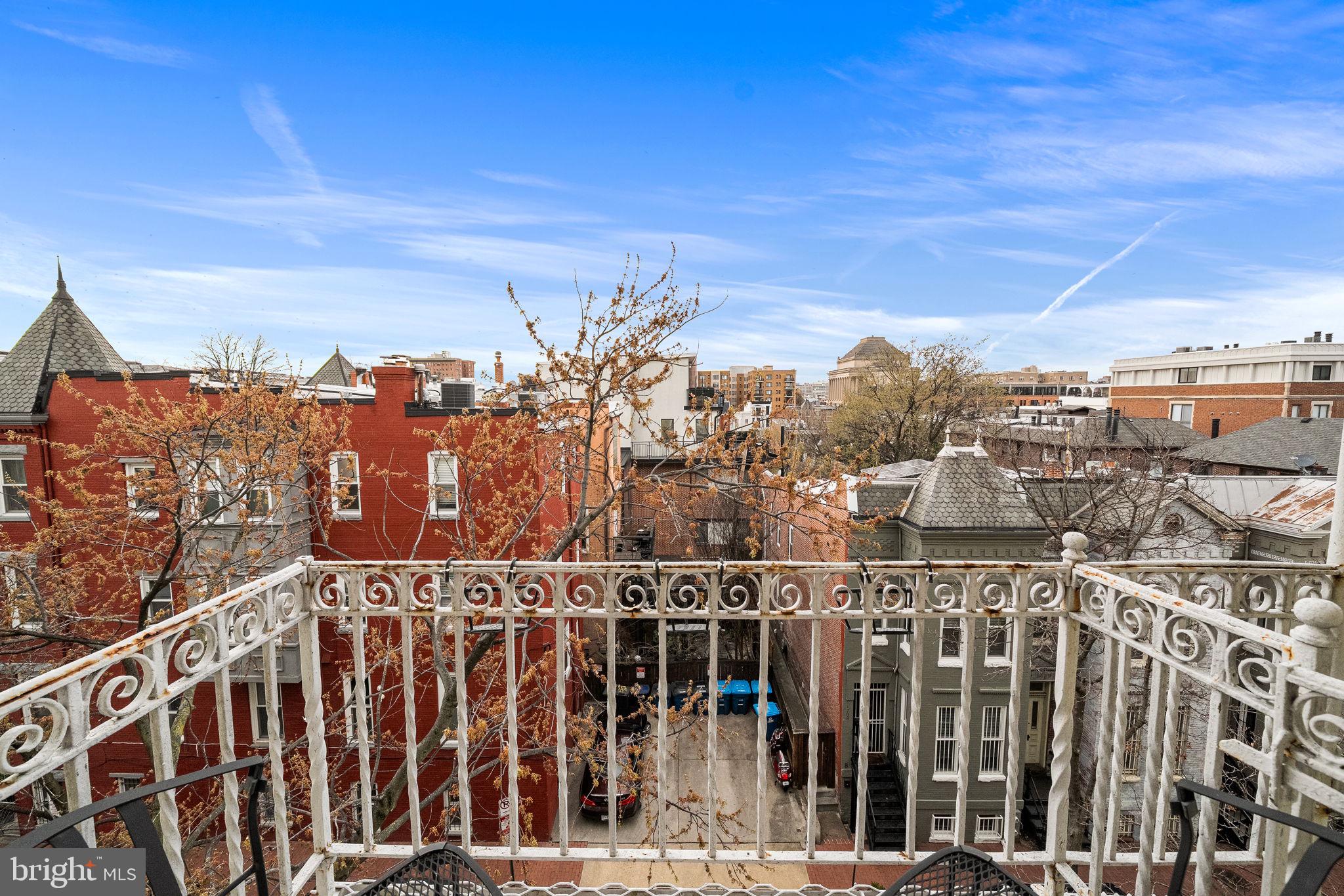 1423 R Street Northwest, Unit 402 Washington, DC 20009 - Photo 10 of 37 Private Balcony
