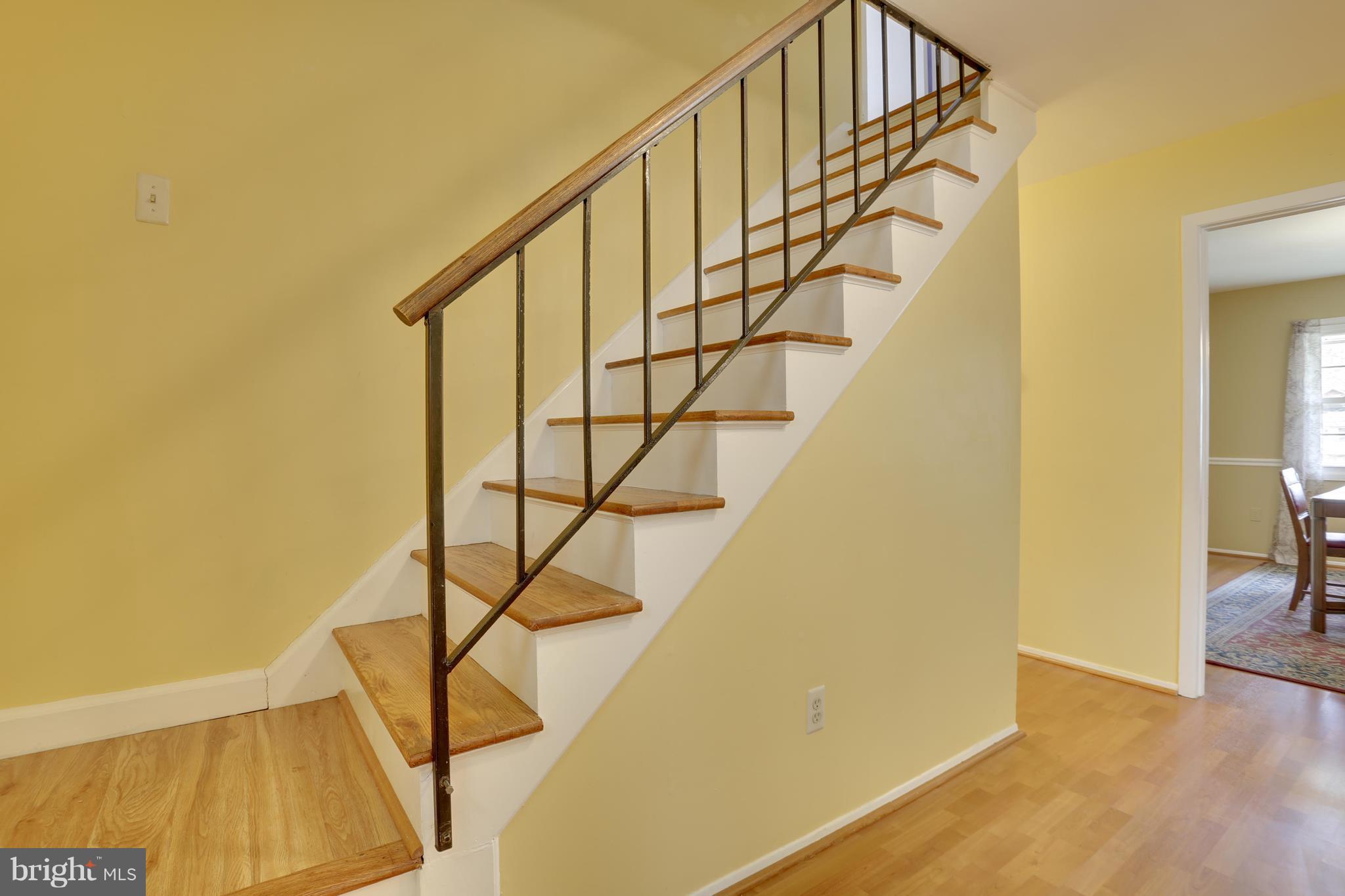 8709 Oxwell Lane Laurel, MD 20708 - Photo 22 of 30 Stairs to upper level
