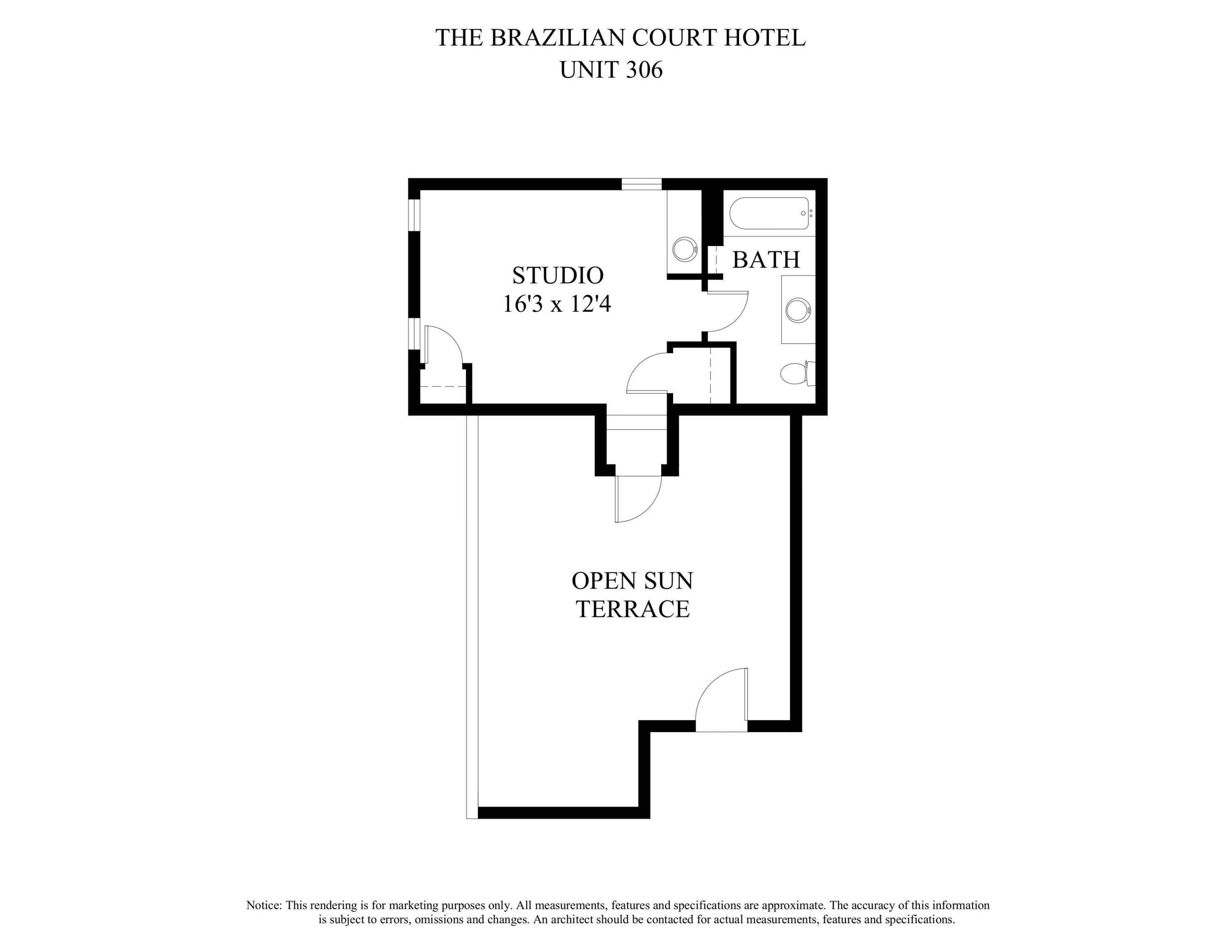 301 Australian Avenue, Unit 306 Palm Beach, FL 33480 - Photo 39 of 39 Floor Plan 301 AUSTRALIAN av # 306 1-9-2