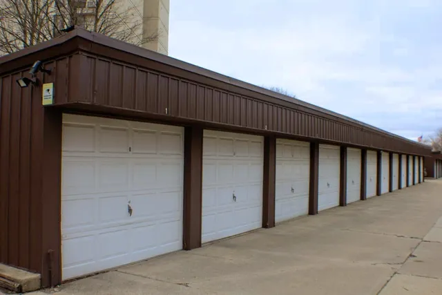 a view of wooden house