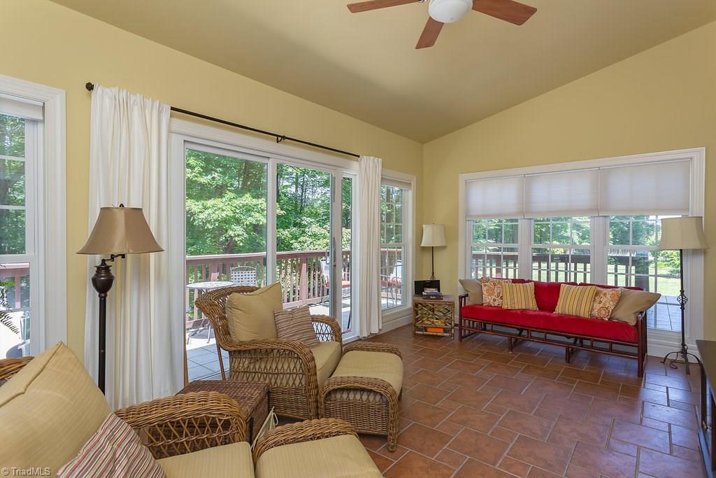 2206 Red Forest Road Greensboro, NC 27410 - Photo 15 of 30 Sunroom with a separate heating and cooling system