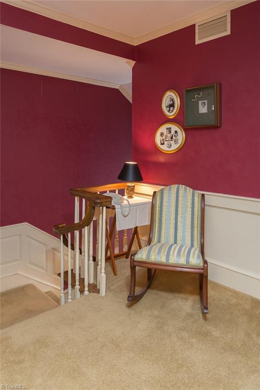 2206 Red Forest Road Greensboro, NC 27410 - Photo 24 of 30 Sit and relax at the top of the stairs before entering one of the 5 bedrooms up here.
