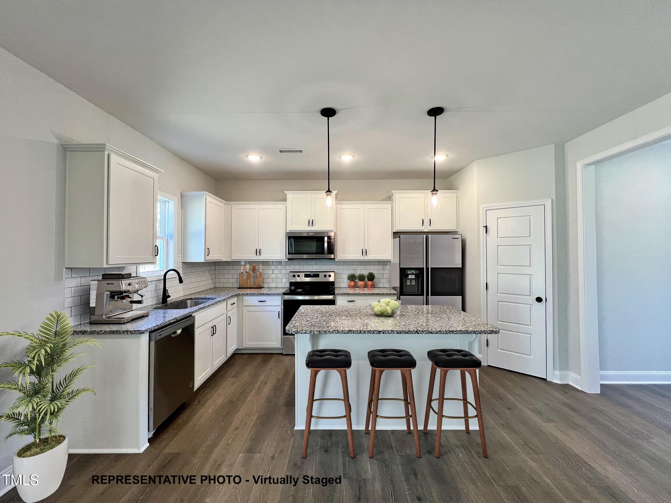 593 Springtooth Drive Zebulon, NC 27597 - Photo 2 of 9 Representative Photo - Virtually Staged - Finishes Will Vary