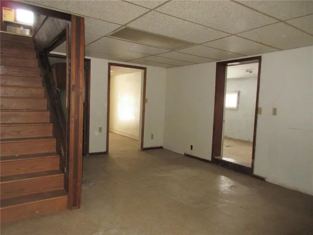 a view of empty room