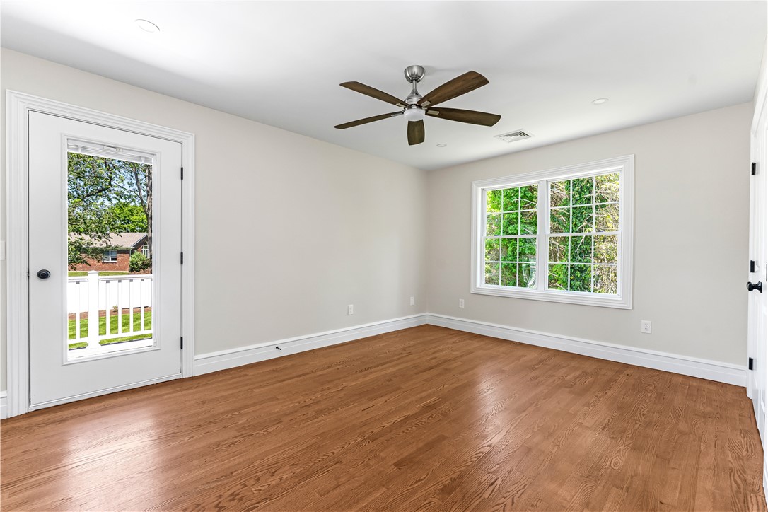 4 Shore Road Westerly, RI 02891 - Photo 25 of 36 Newly finished main bedroom with door to private deck