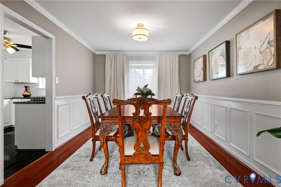 6356 Springcrest Lane Henrico, VA 23231 - Photo 11 of 43 a view of a dining room with furniture