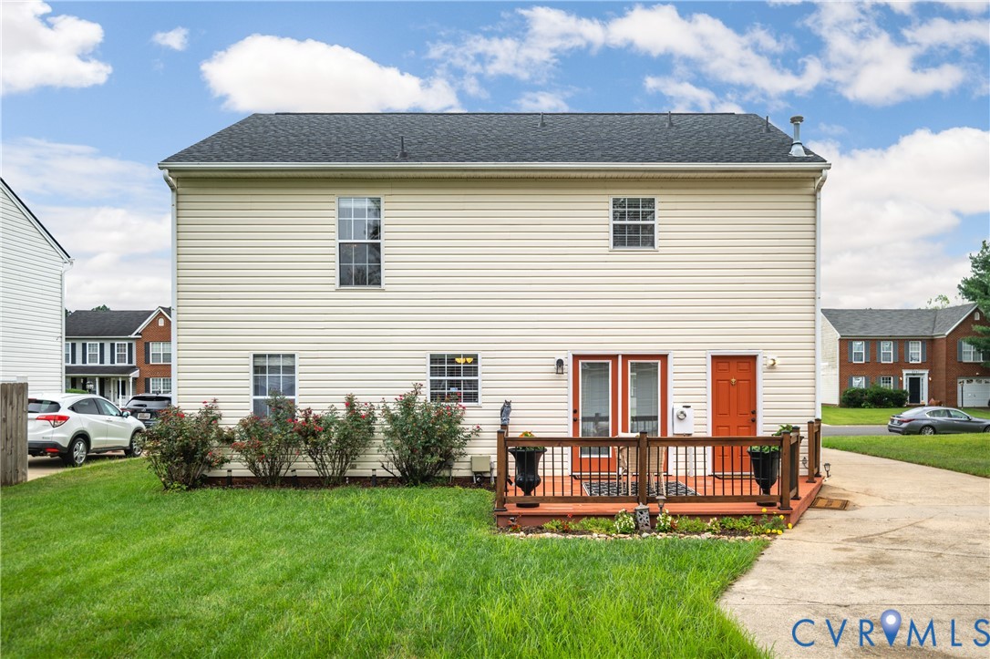 6356 Springcrest Lane Henrico, VA 23231 - Photo 30 of 43 a front view of house with yard