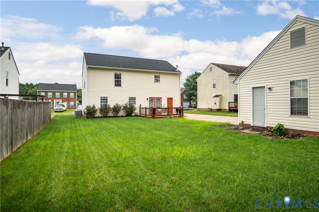 6356 Springcrest Lane Henrico, VA 23231 - Photo 31 of 43 a view of a house with backyard and porch