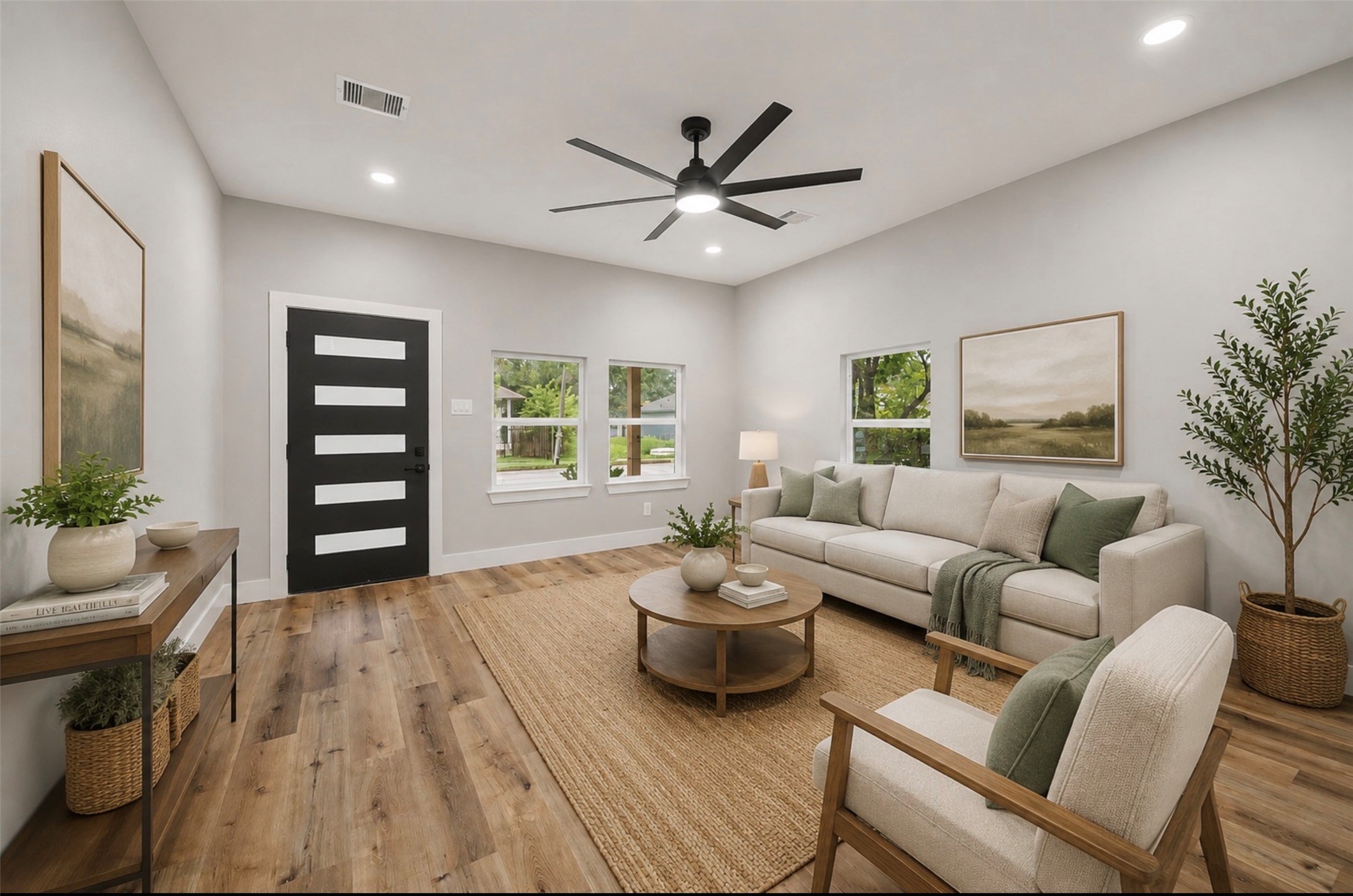 2338 Lidstone Street Houston, TX 77023 - Photo 2 of 17 (Photoshop) virtually staged Living room