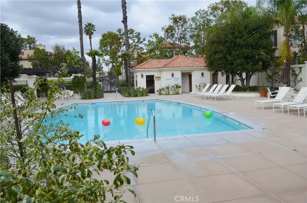 a view of outdoor space yard and swimming pool