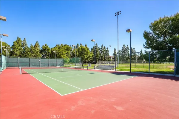 a view of a tennis court