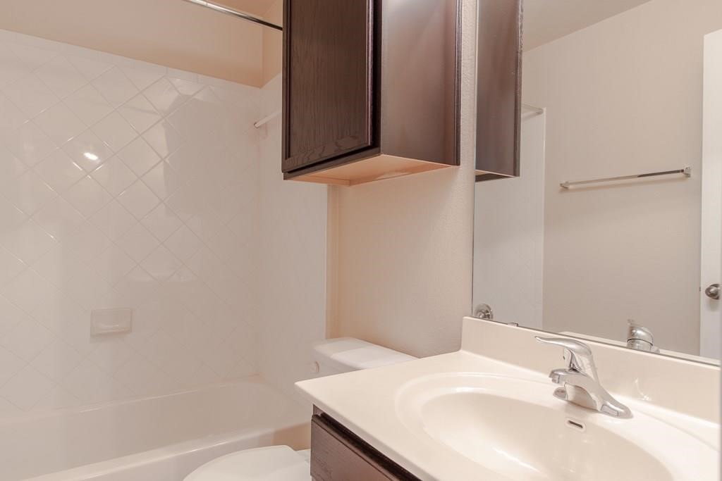 636 Lookout Tree Lane Round Rock, TX 78664 - Photo 16 of 23 a bathroom with a sink and a mirror