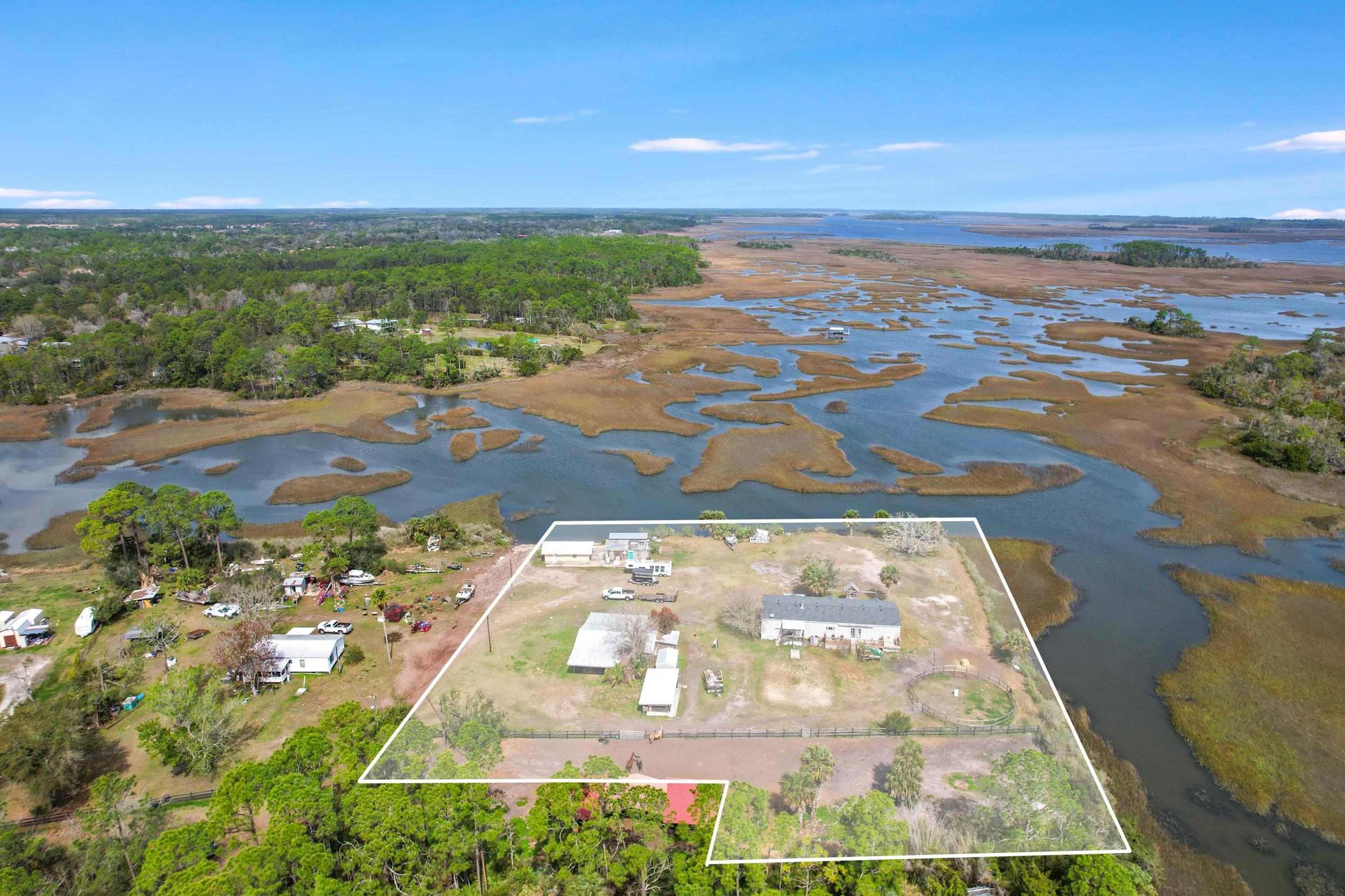 490 Coopers Cove Road St. Augustine, FL 32095 - Photo 2 of 13 a view of city with ocean view