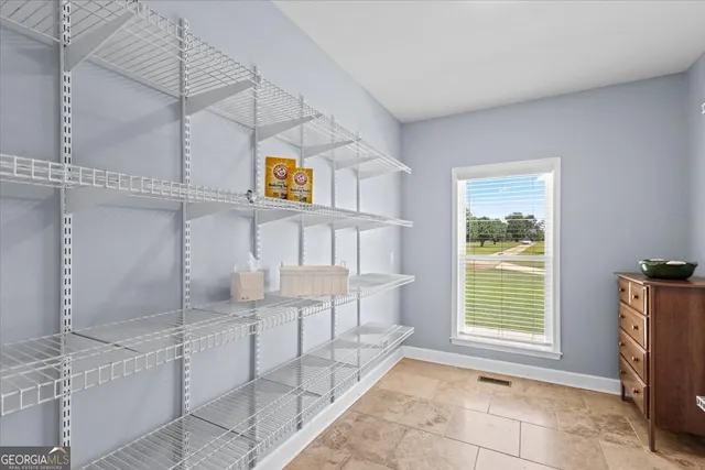 a very nice looking room with a large window