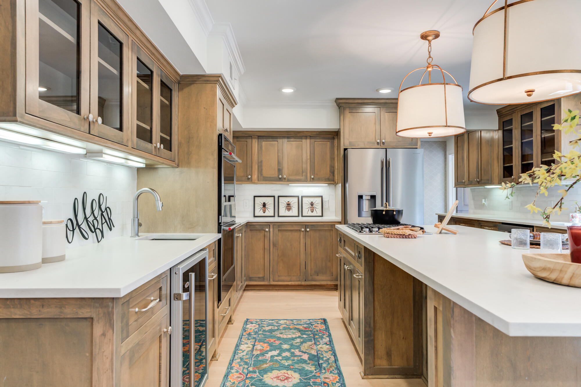 4407 13th Street Lubbock, TX 79416 - Photo 27 of 88 a kitchen with stainless steel appliances granite countertop a sink and a stove