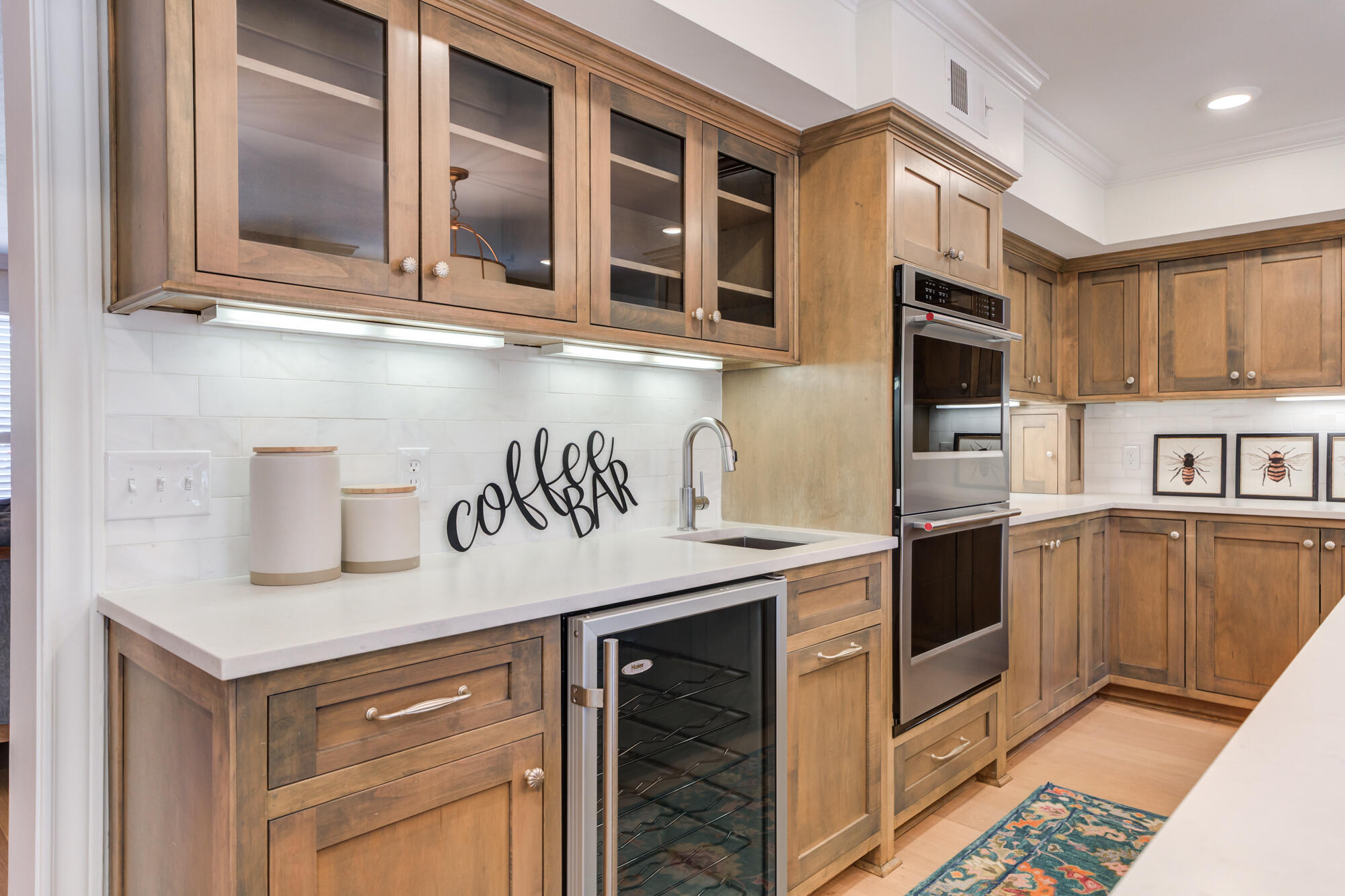 4407 13th Street Lubbock, TX 79416 - Photo 31 of 88 a kitchen with stainless steel appliances granite countertop a stove and a sink