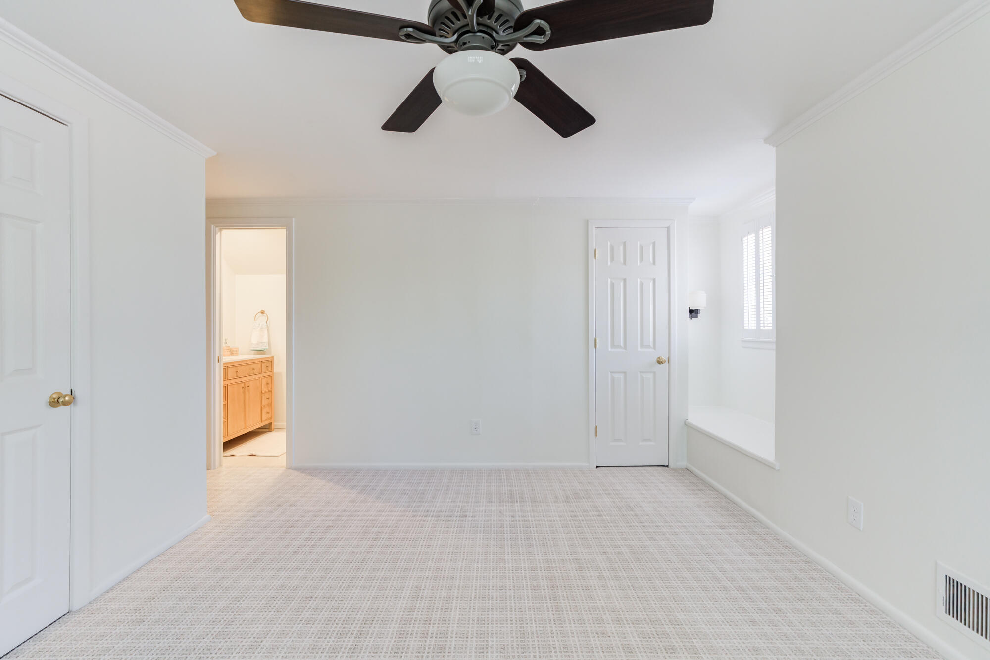 4407 13th Street Lubbock, TX 79416 - Photo 65 of 88 a view of an empty room and chandelier fan